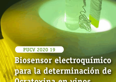 Biosensor electroquímico para la determinación de Ocratoxina en vinos