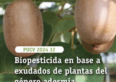 Biopesticida en base a exudados de plantas del género adesmia