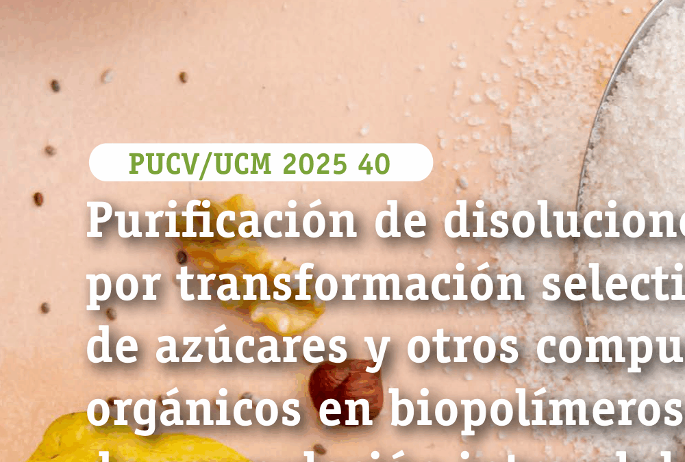 Purificación de disoluciones por transformación selectiva de azúcares y otros compuestos orgánicos en biopolímeros de acumulación intracelular utilizando células en reposo
