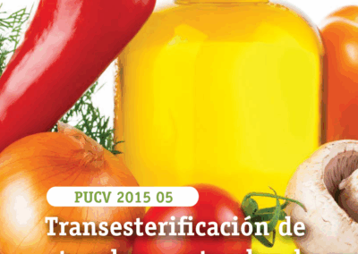 Transesterificación de etanoles y esteroles de madera mediante lipasa