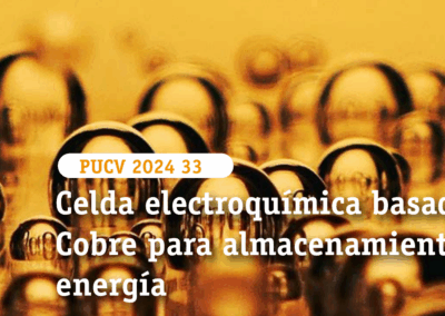 Celda electroquímica basada en Cobre para almacenamiento de energía