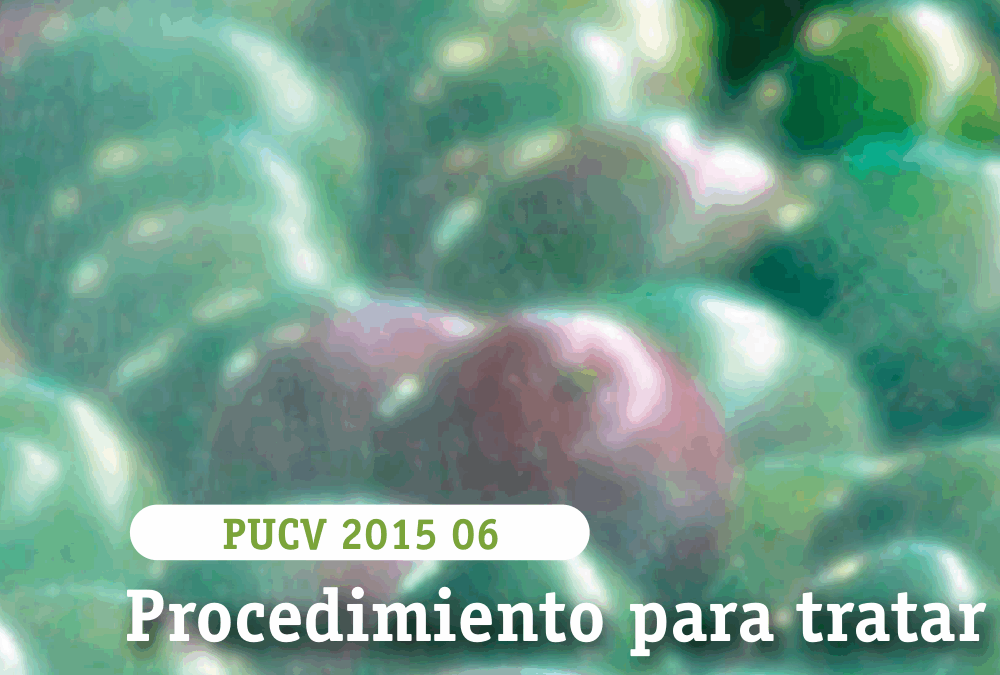 Procedimiento para tratar fruta post-cosecha