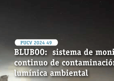 BLUBO ®: Sistema de monitoreo continuo de contaminación lumínica ambiental