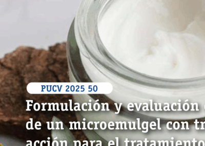 Formulación y evaluación clínica de un microemulgel con triple acción para el tratamiento dela dermatitis atópica leve a moderada